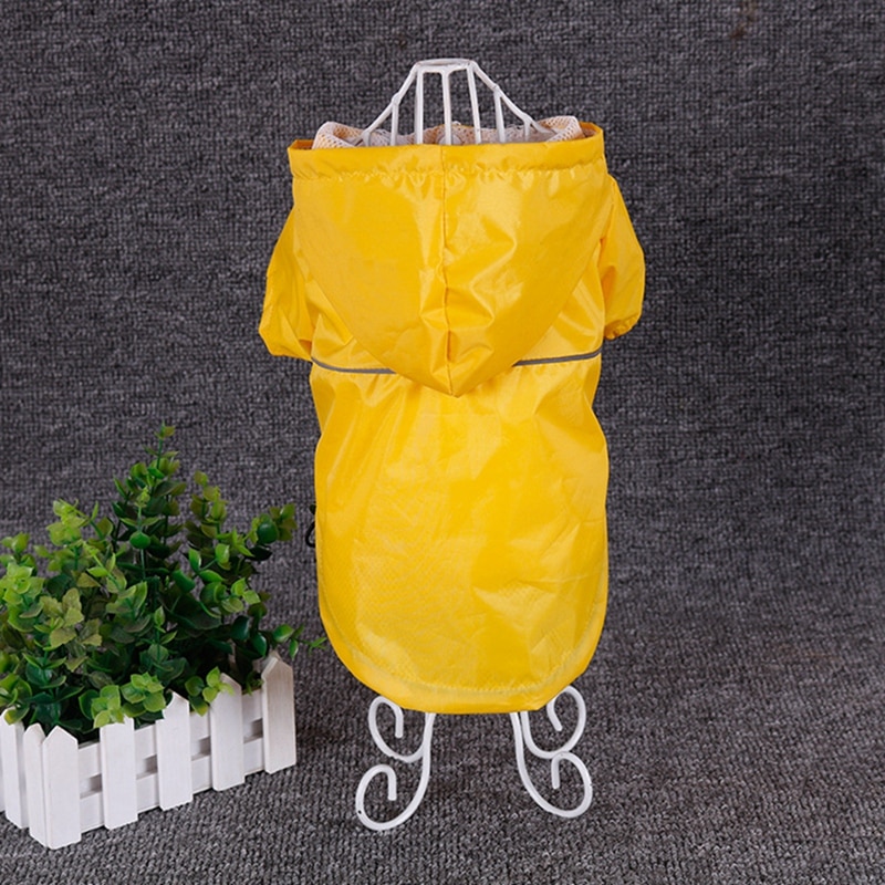 Reflective Hooded Raincoat for Small and Large Dogs and Cats Reflective Hooded Raincoat for Small and Large Dogs and Cats