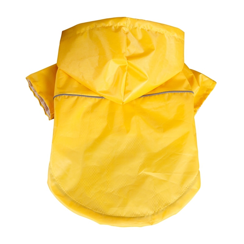 Reflective Hooded Raincoat for Small and Large Dogs and Cats Reflective Hooded Raincoat for Small and Large Dogs and Cats