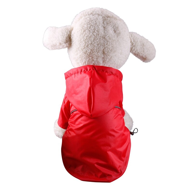 Reflective Hooded Raincoat for Small and Large Dogs and Cats - Image 3