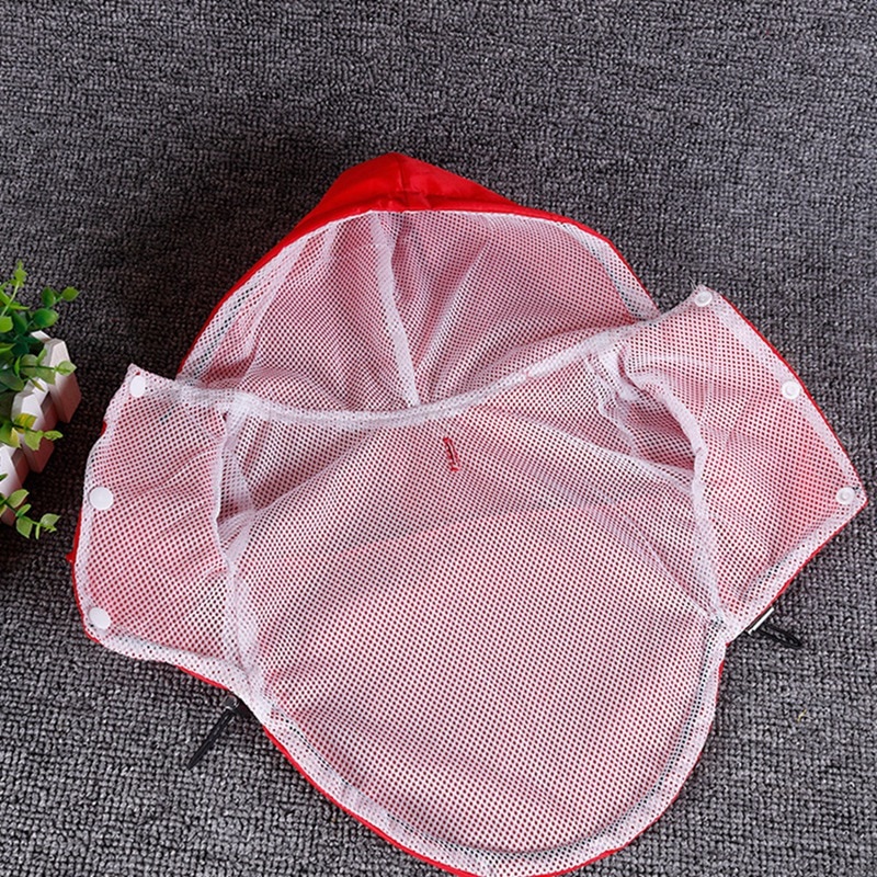 Reflective Hooded Raincoat for Small and Large Dogs and Cats Reflective Hooded Raincoat for Small and Large Dogs and Cats