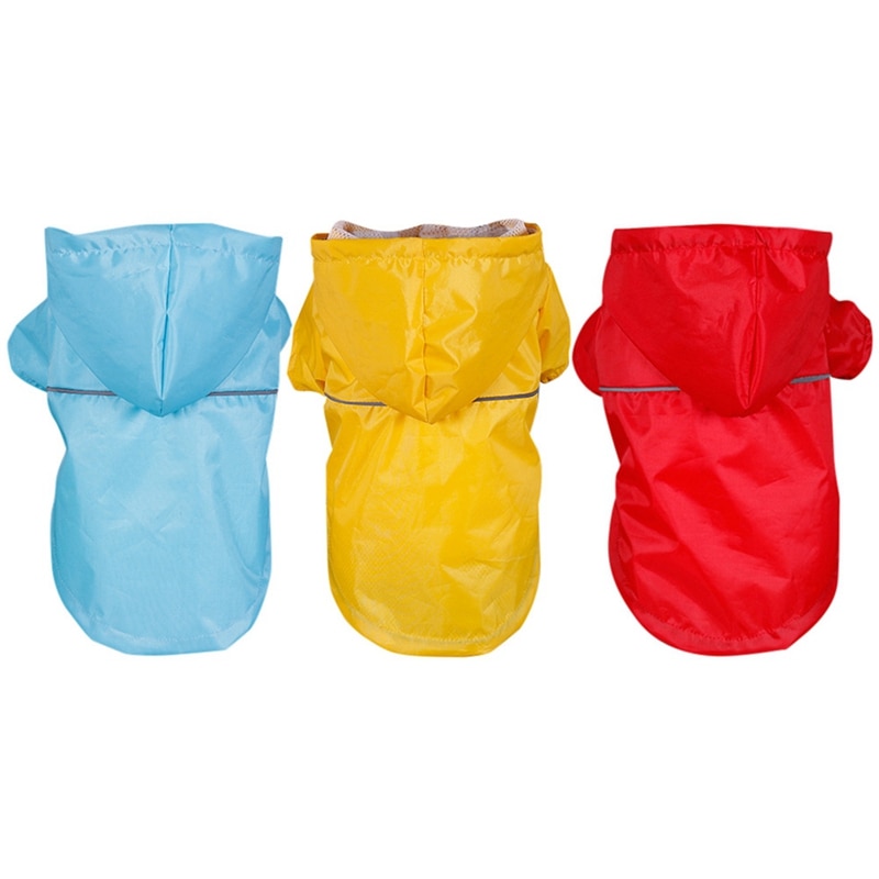 Reflective Hooded Raincoat for Small and Large Dogs and Cats - Image 2