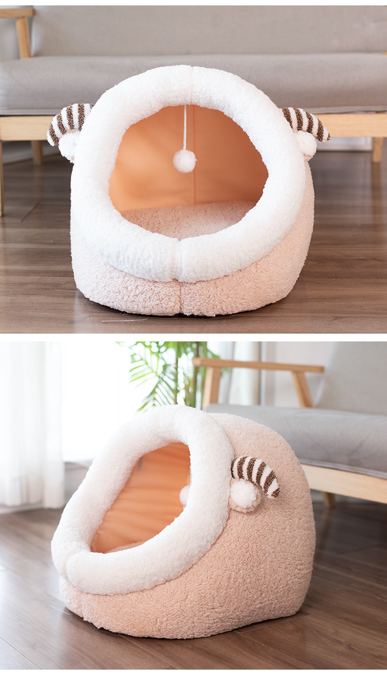 Warm Soft Cats Bed Warm Soft Cats Bed