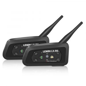 Motorcycle Bluetooth Intercom for Six Riders