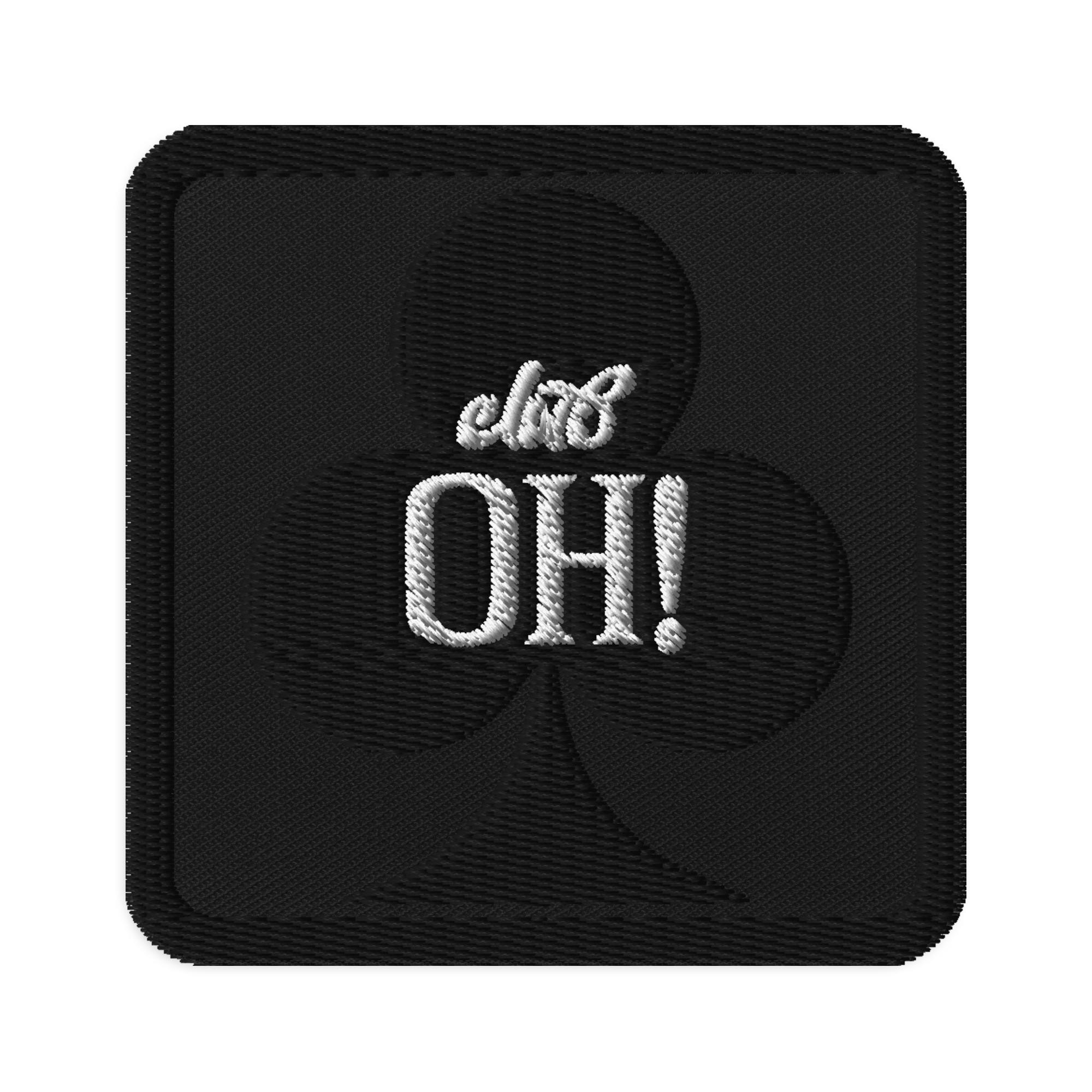 Club Oh! Embroidered patches